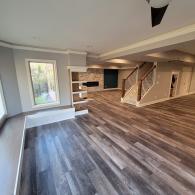 New flooring in living room